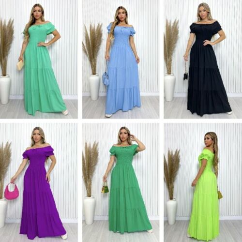 Vestido de viscose