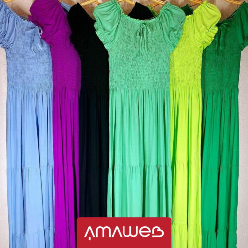 Vestido de viscose - Image 3