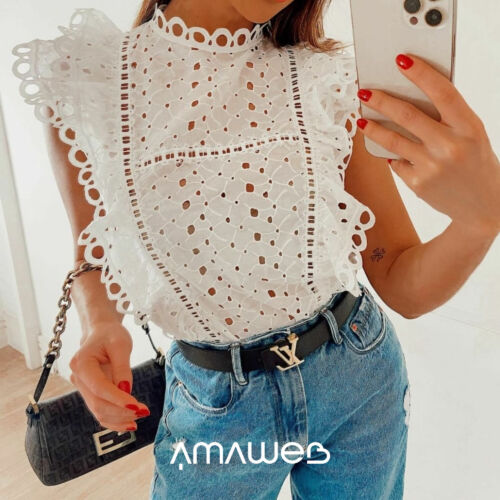 Blusa em laise