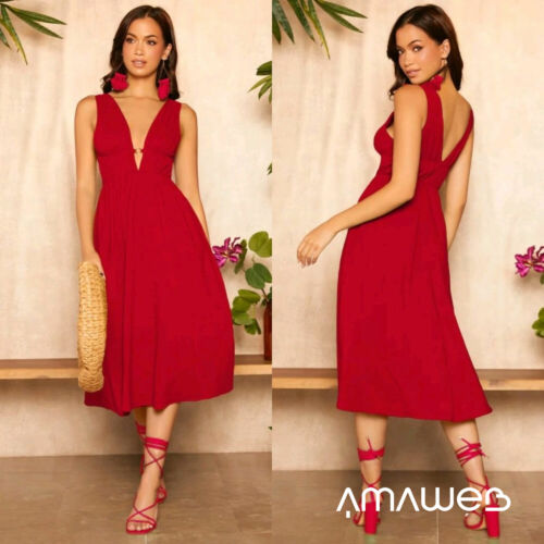 Vestido decote V