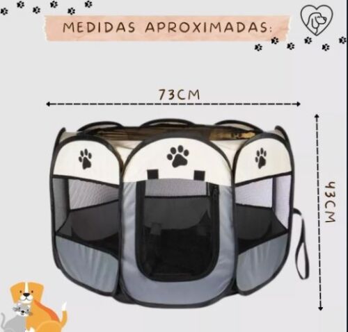 Casinha PET Dobrável com tela - Image 3