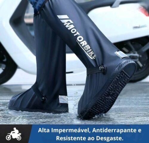 Protetor de calçado chuva moto - Imagem 5