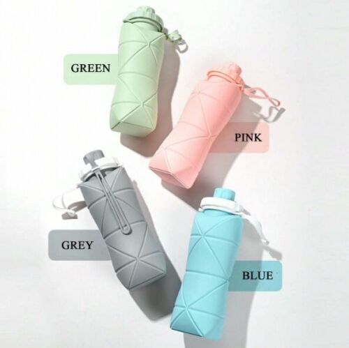 Garrafa Silicone Dobrável 600ml - Imagem 4