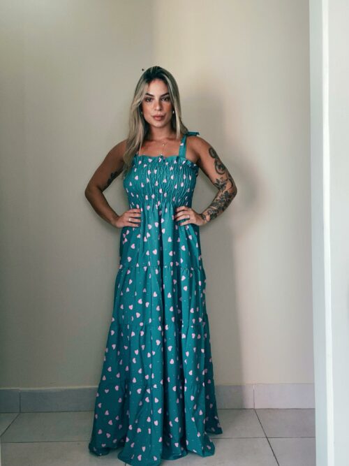 Vestido Poá Coração - Image 2