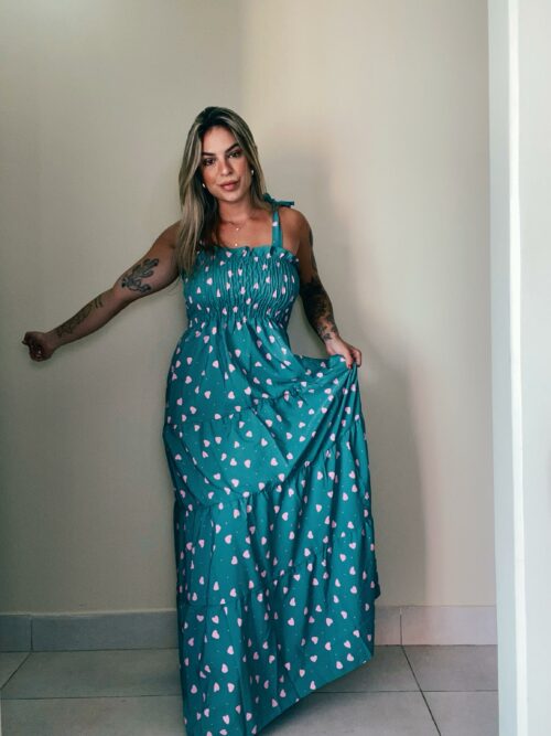 Vestido Poá Coração - Image 3
